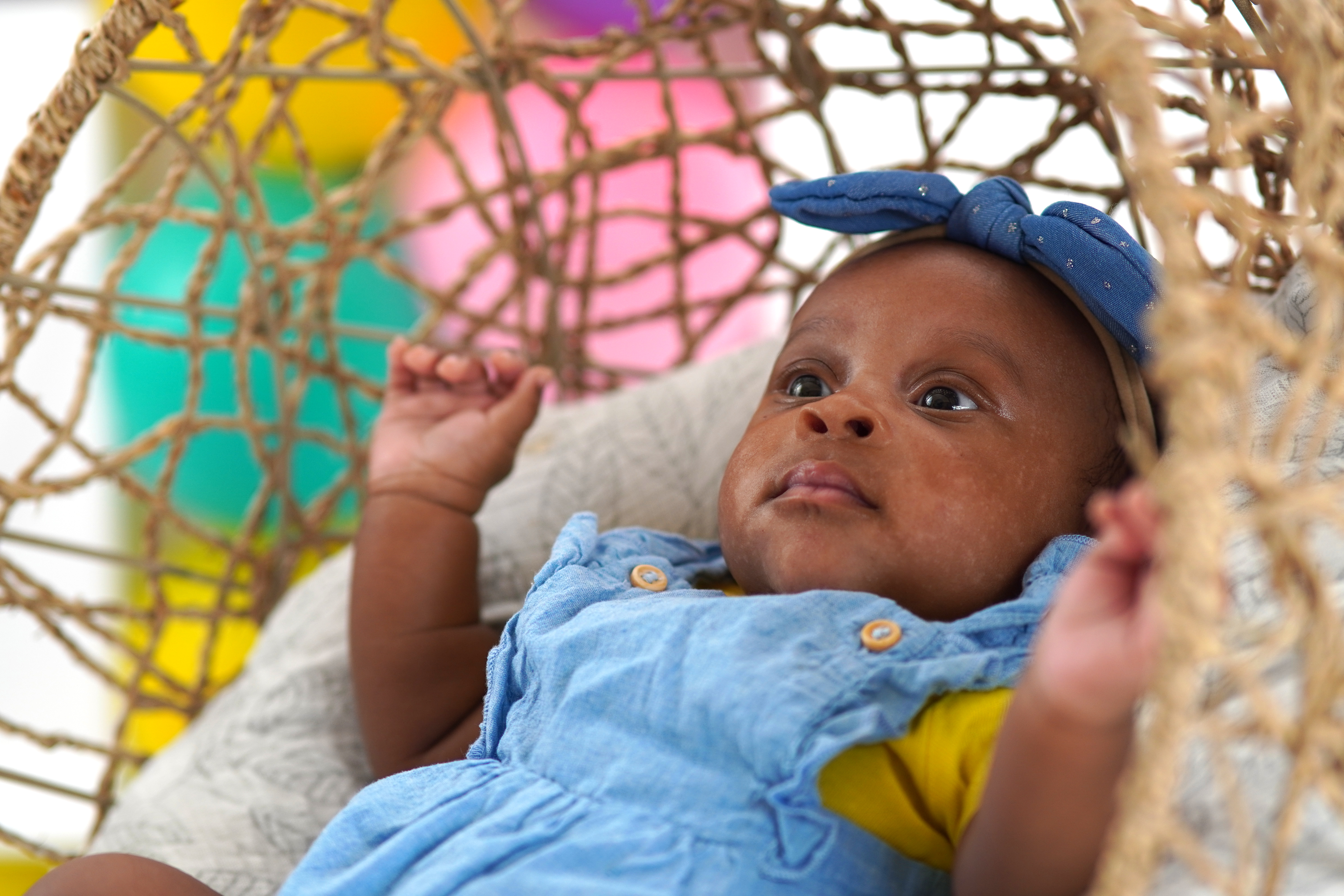 Newborn portrait session by Media Circle in Snellville, GA