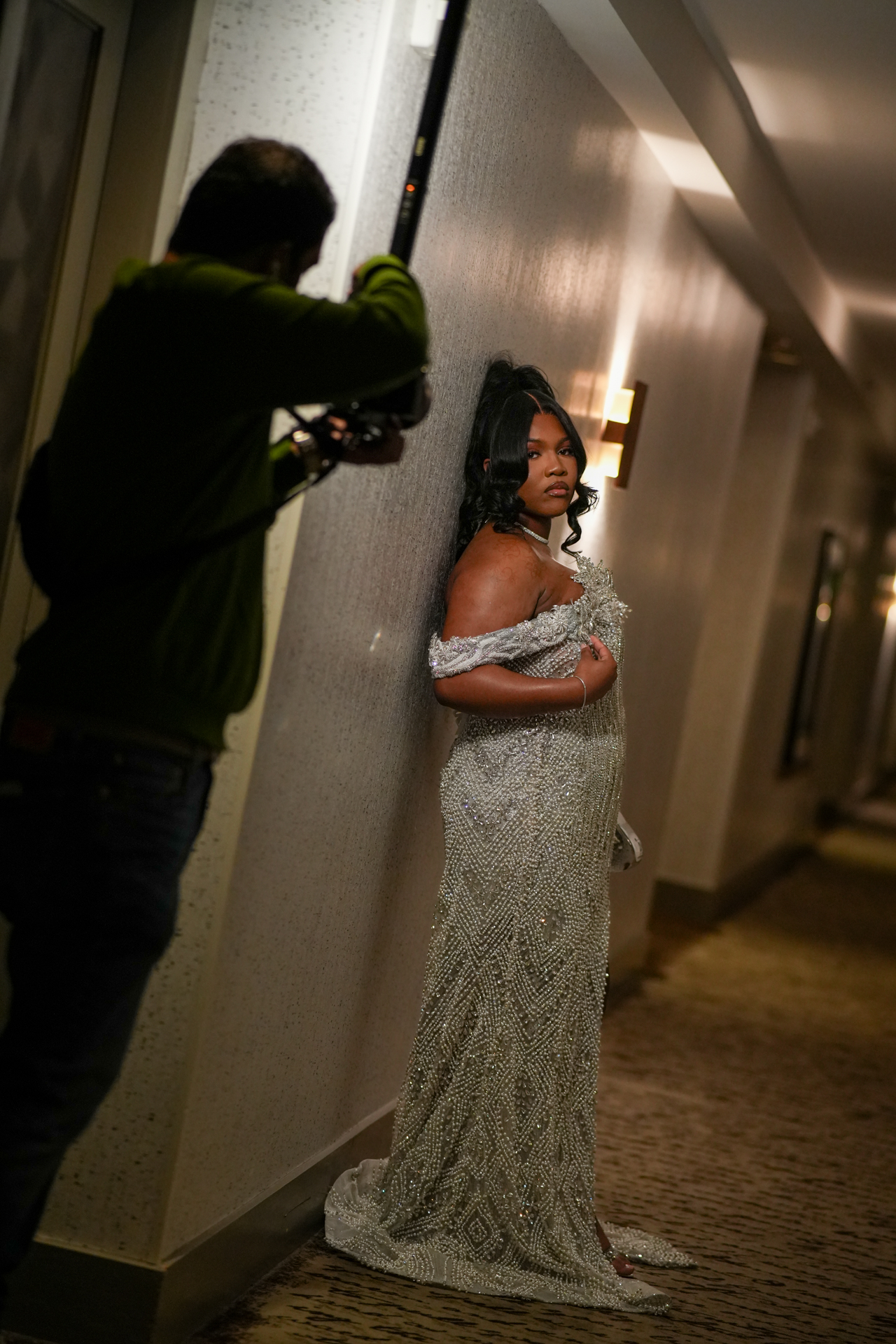 Editorial hotel corridor portrait by Media Circle in Decatur, GA