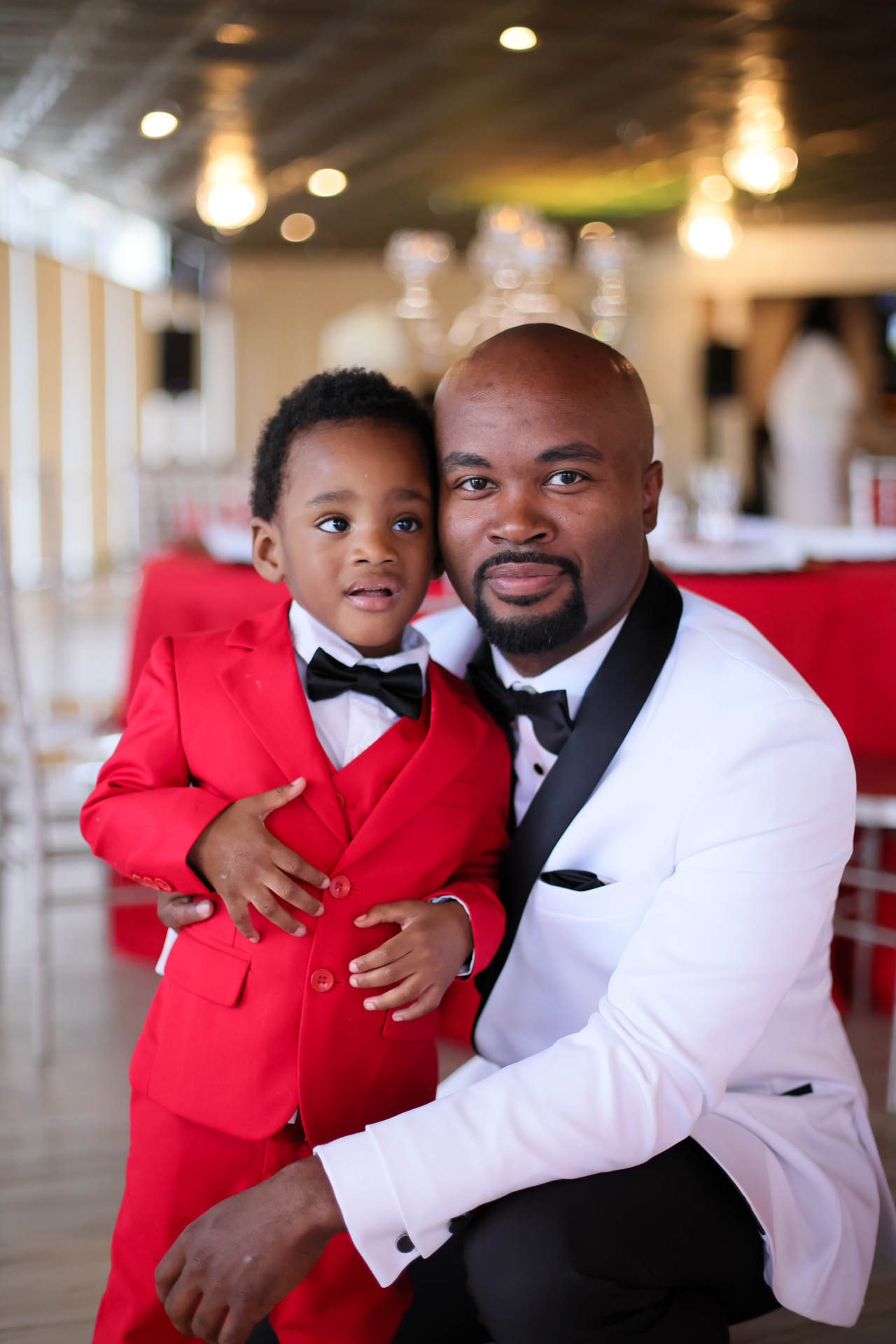 Father and son portrait at an event covered by Media Circle in Stone Mountain, GA