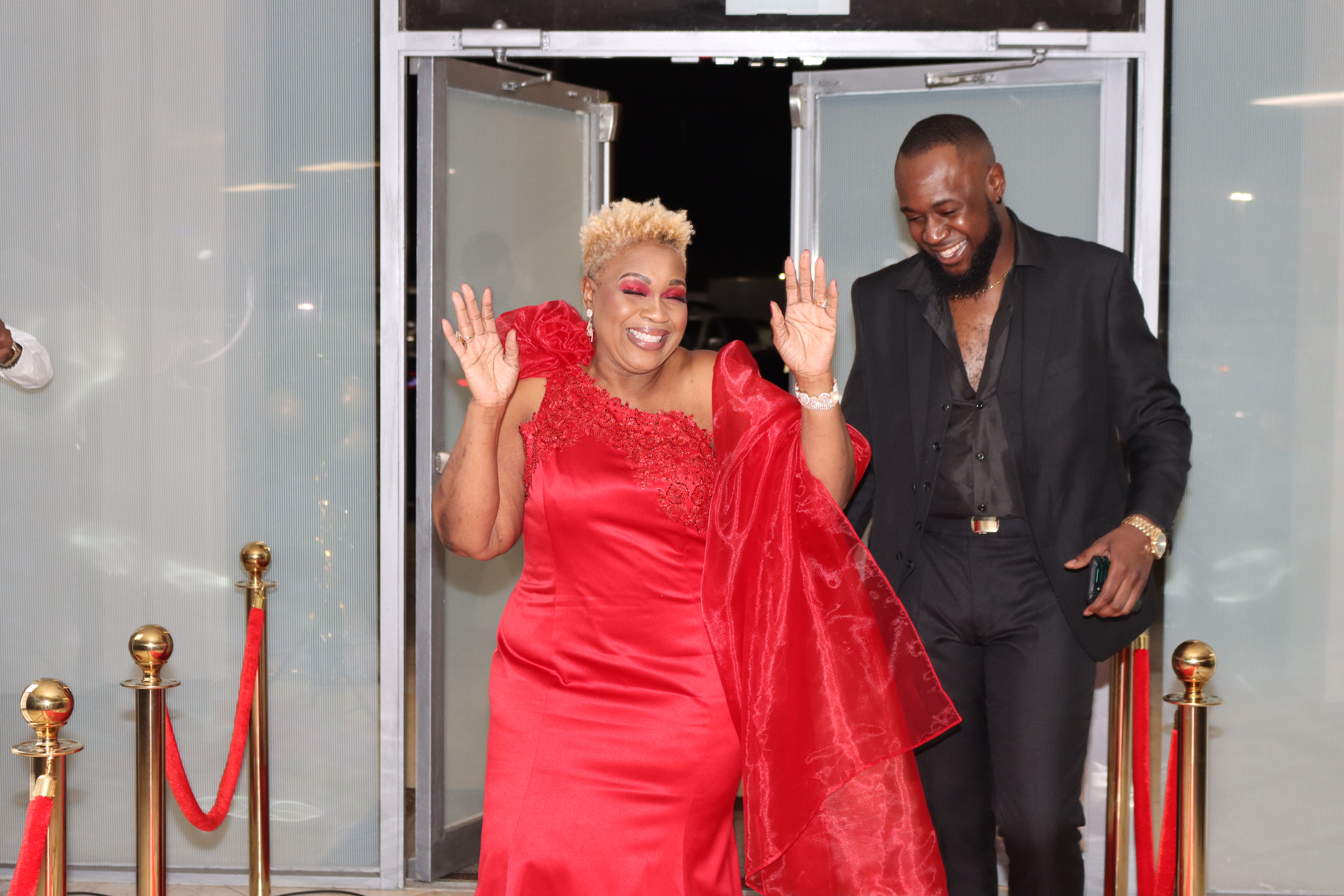 Red carpet event arrival photographed by Media Circle in Stonecrest, GA