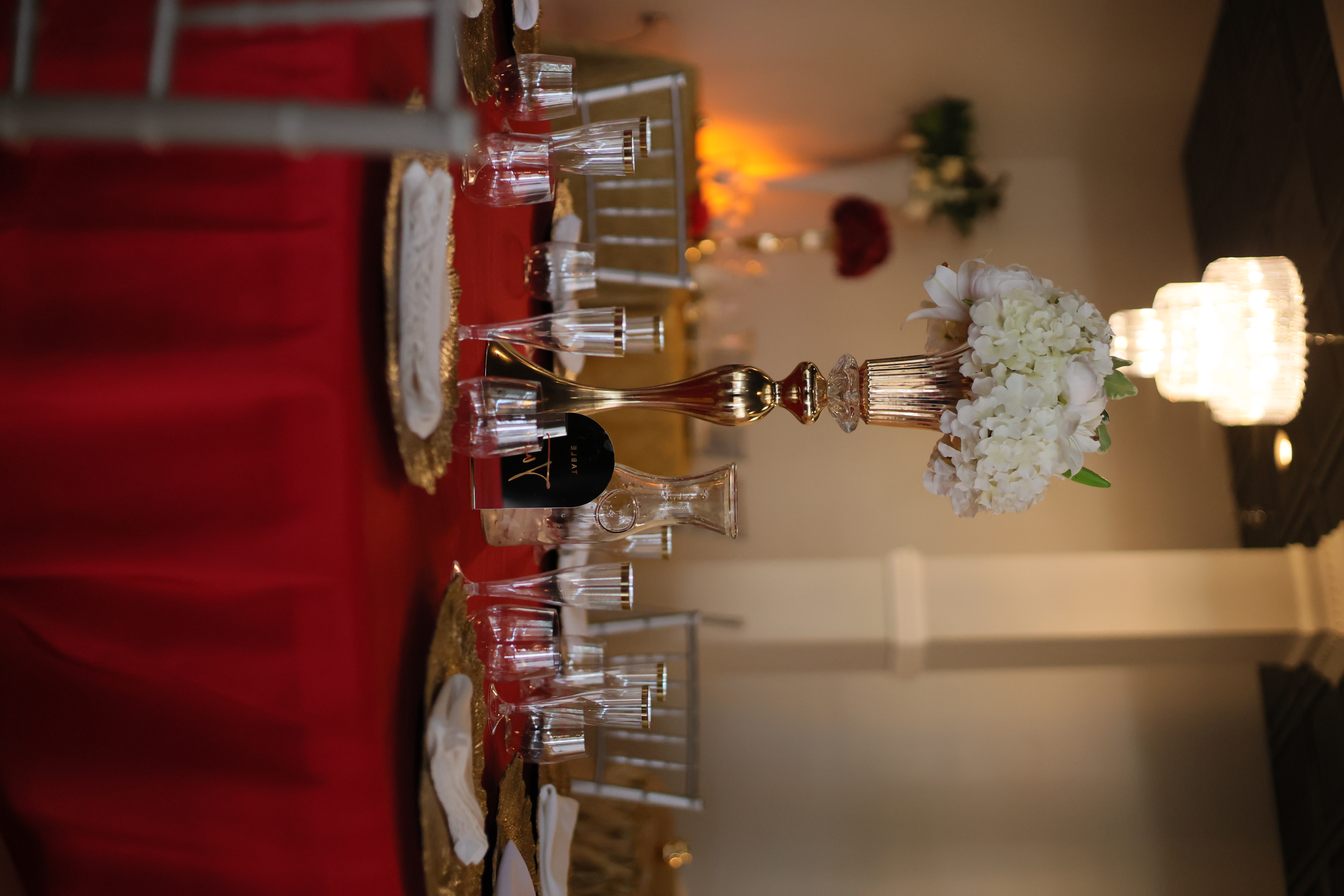 Elegant event table detail photographed by Media Circle in Stonecrest, GA